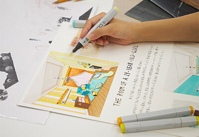 インテリアパースの原理原則を知ろう!①