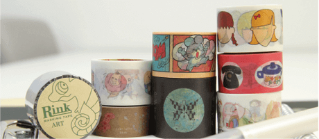 マスキングテープのデザイン制作