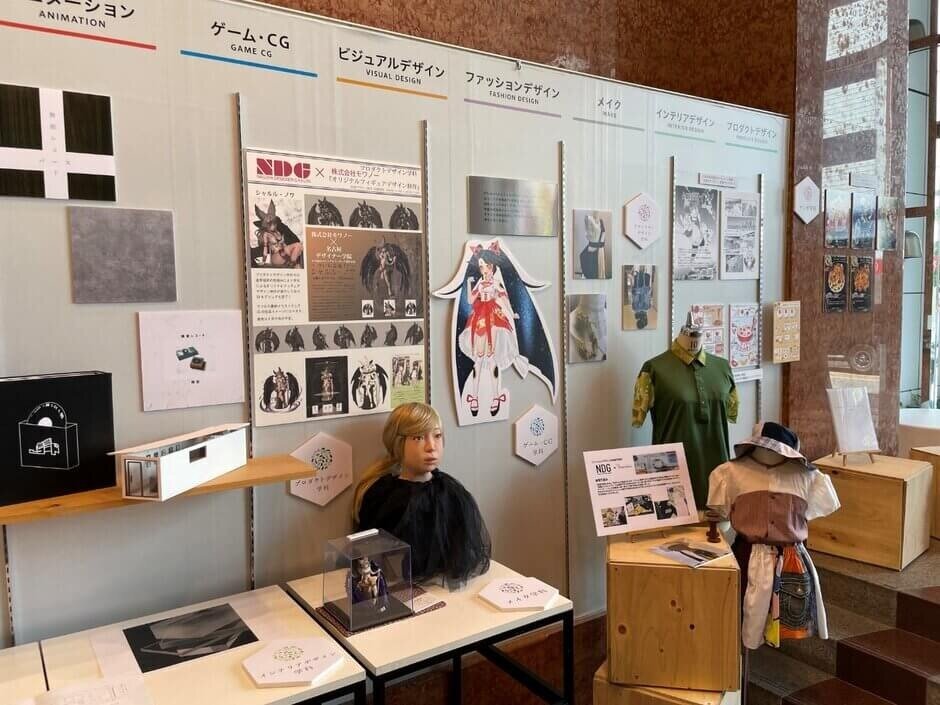 展示作品レイアウト変更