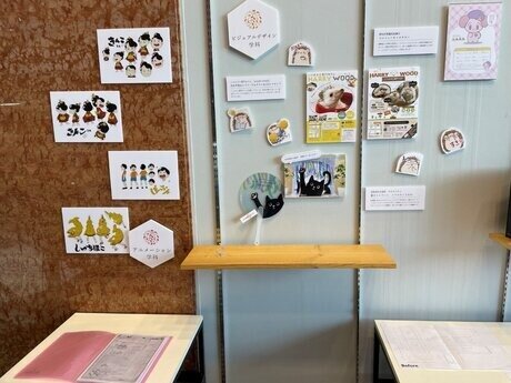 展示作品レイアウト変更