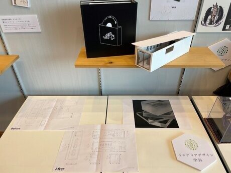 展示作品レイアウト変更